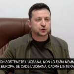 Zelensky: “Se l’Ucraina cade, cadrà l’intera Europa”