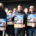 Salvini al consolato ucraino a Milano: “Pace subito”