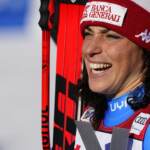 Brignone vince la coppa del Mondo di SuperG: “Finalmente riceverò il premio sul podio”
