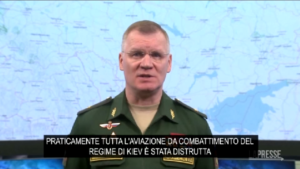 Ucraina, la Russia avverte l’Occidente: “Ospitare jet di Kiev verrà considerato entrare in guerra”