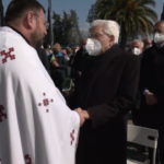 Ucraina: Mattarella segue la messa alla Basilica Santa Sofia a Roma