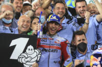 MotoGp: Bastianini, vittoria per Gresini. Fausto ci ha spinto dal cielo