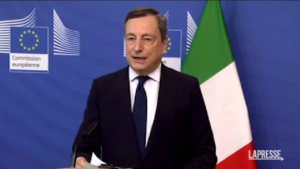 Ucraina, Draghi: ’Unione Europea unita nell’imporre sanzioni a Mosca”