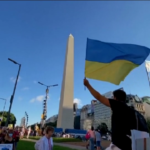 Argentina, a Buenos Aires corteo di solidarietà all’Ucraina