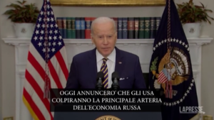 Ucraina: Biden annuncia lo stop alle importazioni di petrolio russo