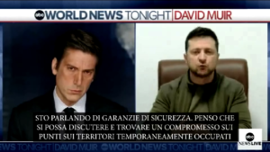 Ucraina, Zelensky: “Possibile compromesso su Donbass e Crimea”