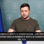 Ucraina, Zelensky: “A Mariupol un bambino è morto di disidratazione”