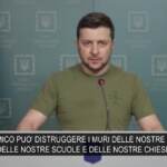 Zelensky: “Il nemico può distruggere le nostre case ma non la nostra anima”