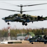 Ucraina: gli elicotteri russi in azione, bersagli colpiti da missili e proiettili