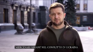 Ucraina, Zelensky: “Russia vuole utilizzare mercenari siriani”