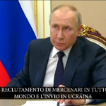 Ucraina, Putin: “Favorevole ad arruolare volontari per il conflitto”