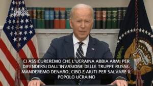 Ucraina, Biden: “Scontro Nato-Russia provocherebbe terza guerra mondiale”