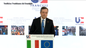 Ucraina, Draghi: “Italia favorevole a ingresso Ue, ma nel rispetto del Trattato”