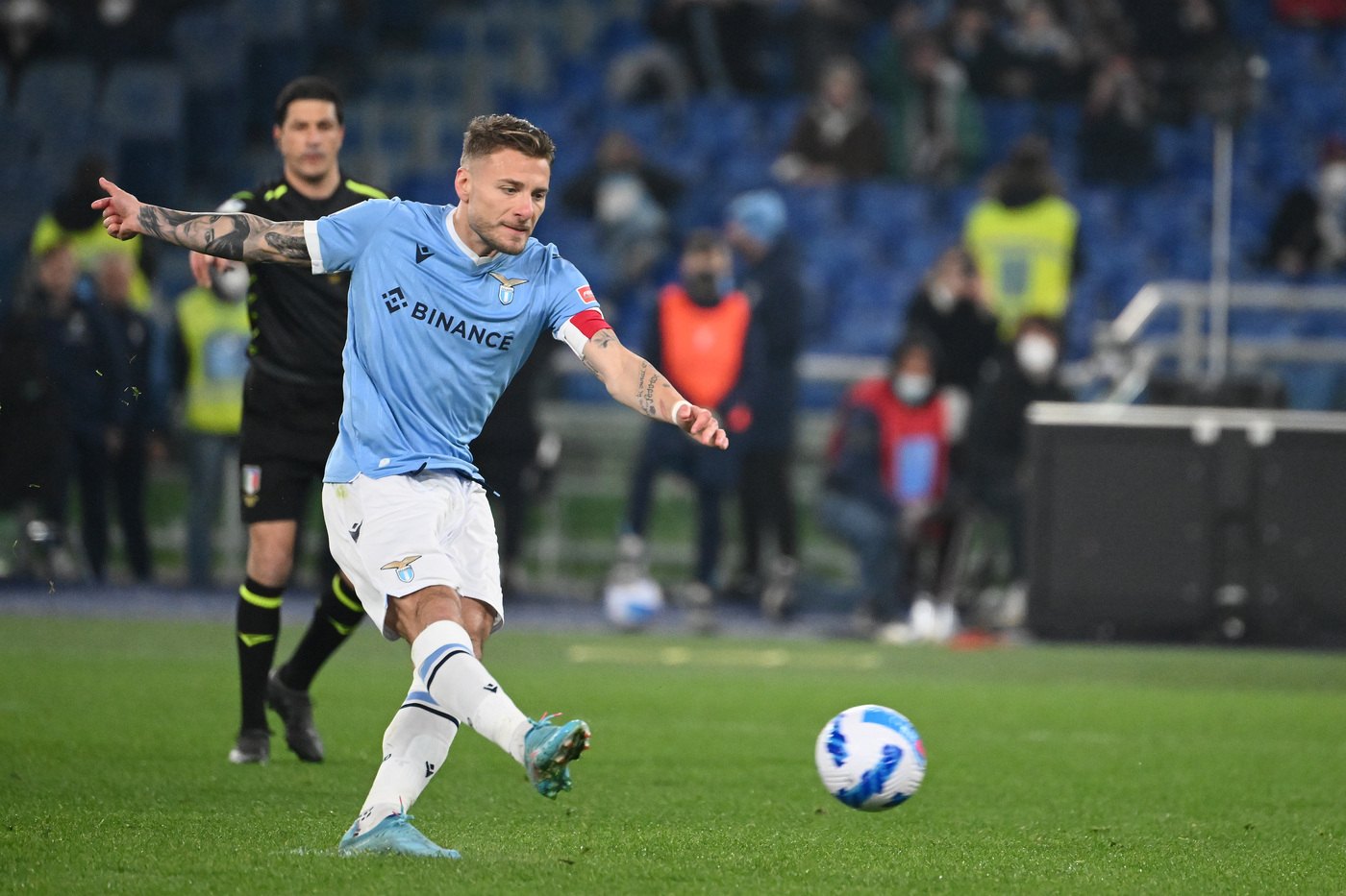 Serie A: all’Olimpico la Lazio batte Venezia 1-0, decisivo Immobile