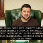 Ucraina, Zelensky: “No-fly zone o missili cadranno anche su Paesi Nato”