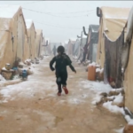 Siria, i profughi affrontano il freddo e la neve