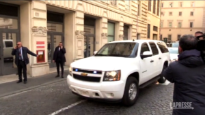 Ucraina: a P.Chigi breve colloquio Draghi-Sullivan