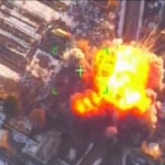 Ucraina: drone russo bombarda mezzi militari di Kiev