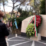 Aldo Moro: corone di fiori in via Fani nel 44° anniversario dell’eccidio