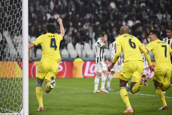 Champions, il Villarreal schianta la Juve 3-0: bianconeri eliminati