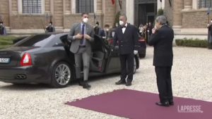 Roma, Draghi accoglie Sanchez e Costa a Villa Madama