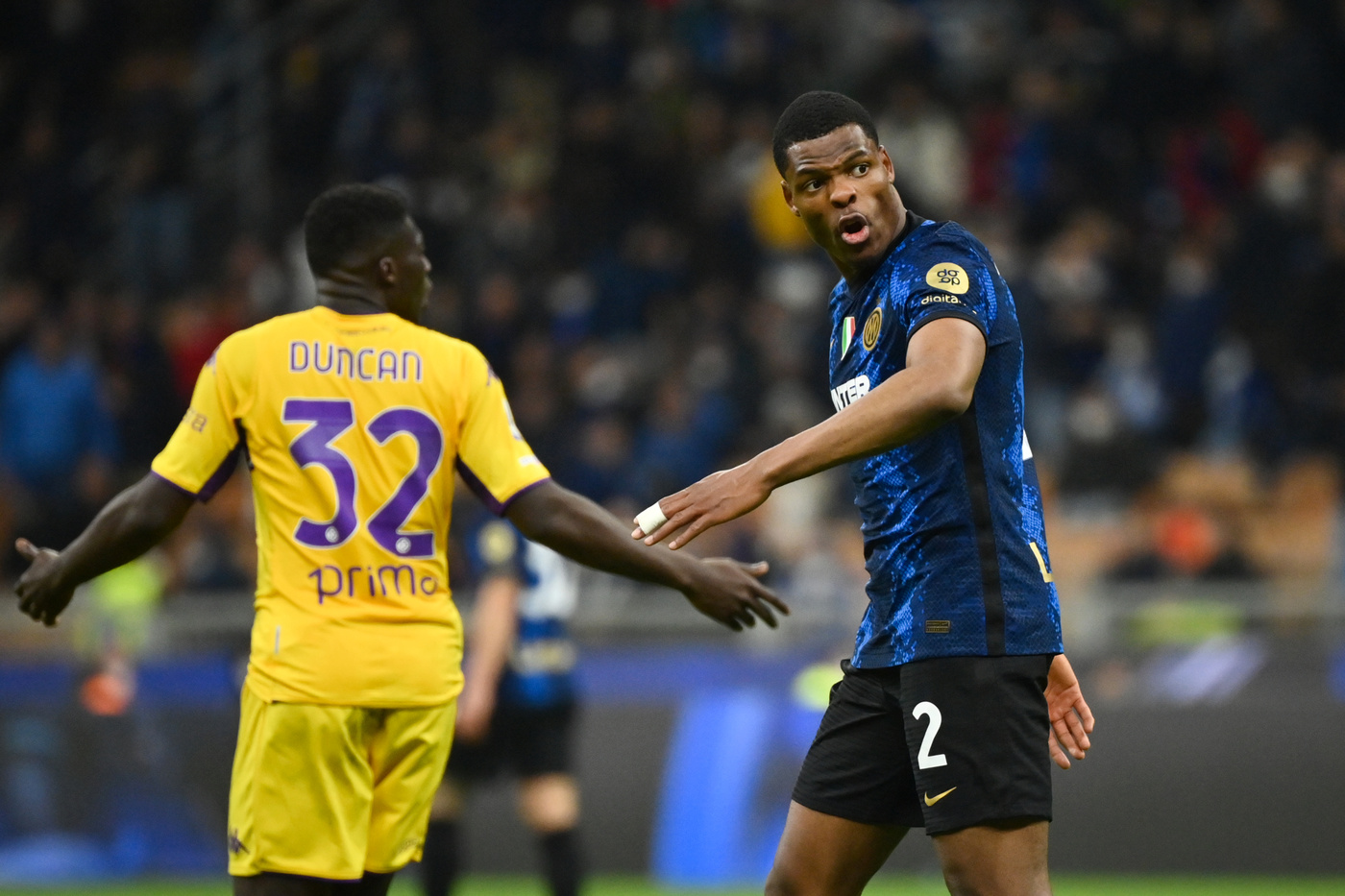 Calcio: Dumfries replica a Torreira, Inter solo 1-1 con la Fiorentina