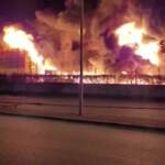 Salerno, incendio in un’azienda di materiale plastico a Eboli