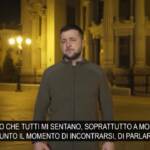 Ucraina, Zelensky: “È giunto il momento di incontrarsi e parlare”