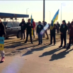 Ucraina, centinaia di persone manifestano in Polonia contro la guerra