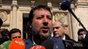 Salvini: “Draghi su armi? Fatico ad applaudire”