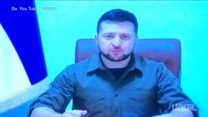 Zelensky alla Camera: “Immaginate se Mariupol fosse Genova completamente bruciata”