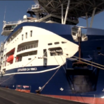 Energia: a Pozzuoli presentata la ‘Leonardo Da Vinci’, la nave posacavi più grande al mondo