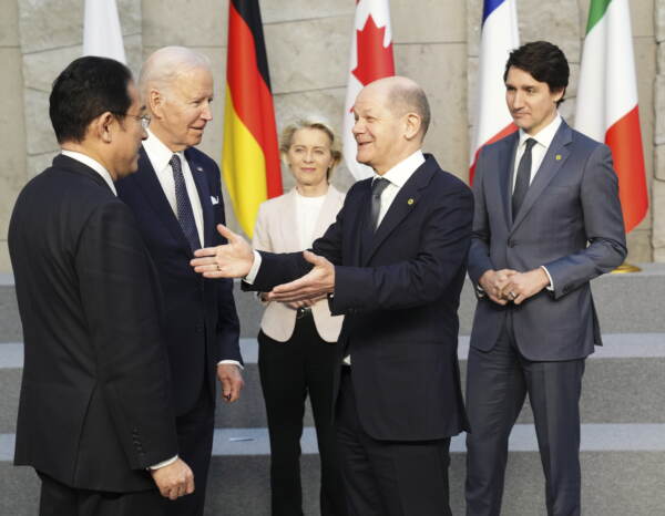 G7 su Ucraina: pronti a ulteriori sanzioni