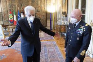 Mattarella riceve una rappresentanza dell’Aeronautica Militare per i 99 anni del corpo