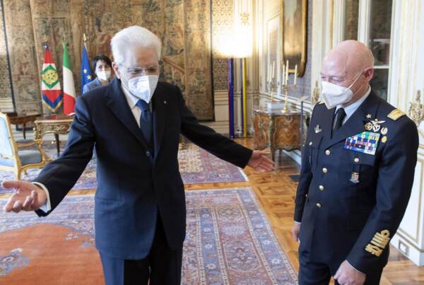 Mattarella riceve una rappresentanza dell’Aeronautica Militare per i 99 anni del corpo