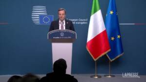 Ucraina, Draghi: “Gratitudine per Papa. Noi cerchiamo pace”