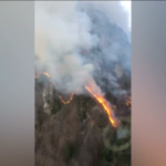 Trento: si allarga l’incendio nella Valle del Chiese, non esclusa ipotesi dolo