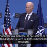 Ucraina, Biden: “Con uso di armi chimiche la Nato risponderebbe”