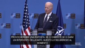 Ucraina, Biden: “Con uso di armi chimiche la Nato risponderebbe”