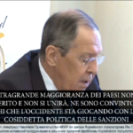 Ucraina, Lavrov: “Contro Russia una guerra ibrida e totale”