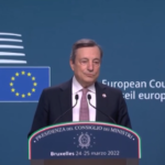 Bruxelles, Draghi: “Dagli Usa 15 miliardi di metri cubi di gas liquido all’Ue”