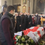 Georgia, i funerali di un volontario ucciso in Ucraina