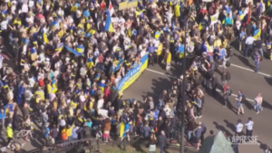 Ucraina, a Londra manifestazione contro l’invasione russa