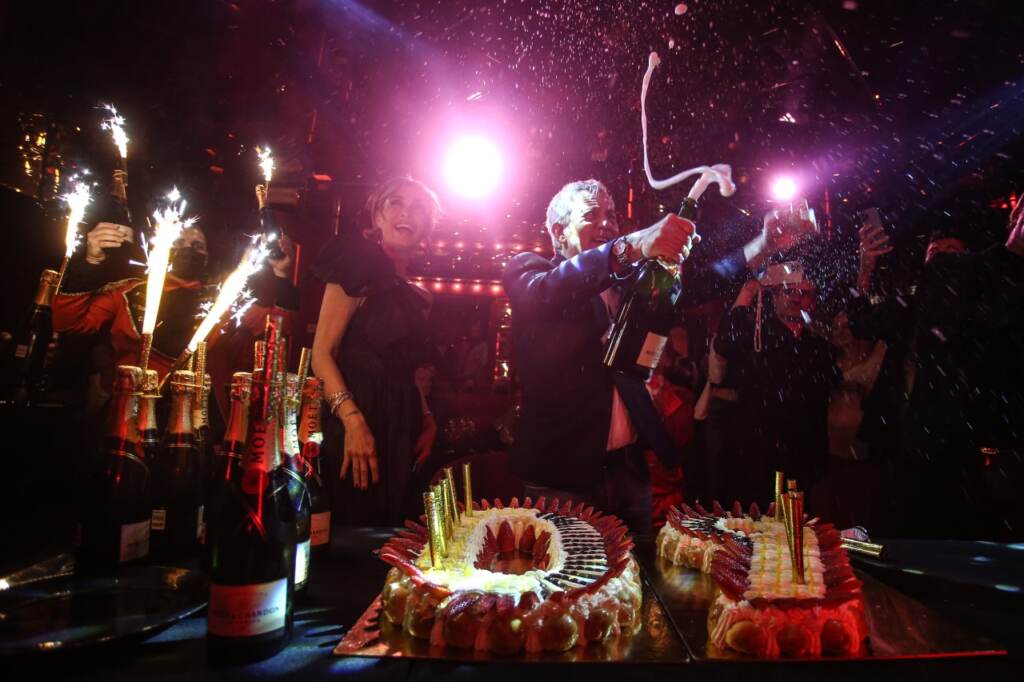 Galleria foto 'Milano: Berlusconi, Galliani e Dell’Utri alla festa per il 60esimo compleanno del presidente di LaPresse' - foto 3