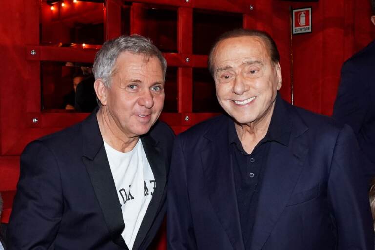 Marco Durante e Silvio Berlusconi