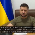 Ucraina, Zelensky: “Nessuno può usare l’energia per ricattare il mondo”