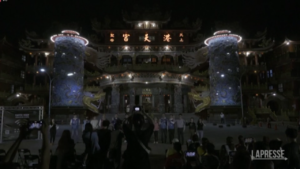 Earth Hour, Taiwan: le luci del tempio di Hualien si spengono per un’ora