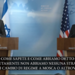 Blinken: “Nessuna strategia per cambio regime a Mosca”