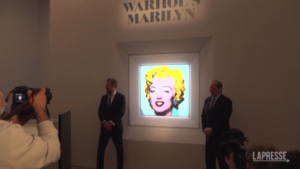 All’asta da Christie’s il dipinto di Marilyn Monroe ‘Shot Sage Blue Marilyn’ di Andy Warhol