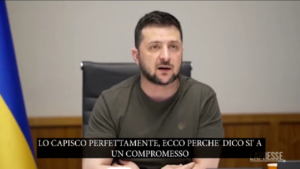 Ucraina, Zelensky: “Sì a compromesso, torniamo dove tutto è iniziato e risolviamo questione Donbass”